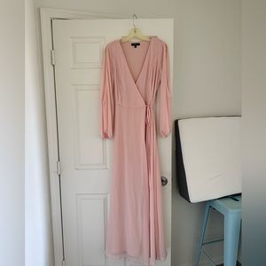Blush Pink Lulus Bridesmaid Dress- Size Small